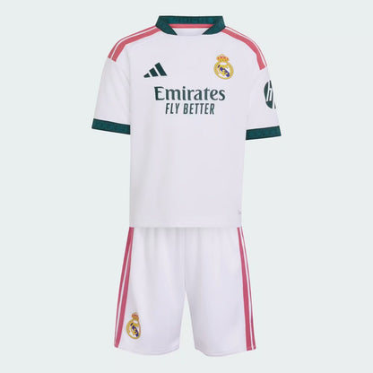 Real Madrid Home 26/27 Kids Kit