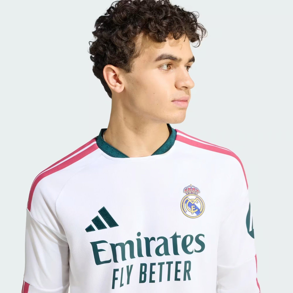 Real Madrid Home 26/27 Men's Long Sleeve Jersey