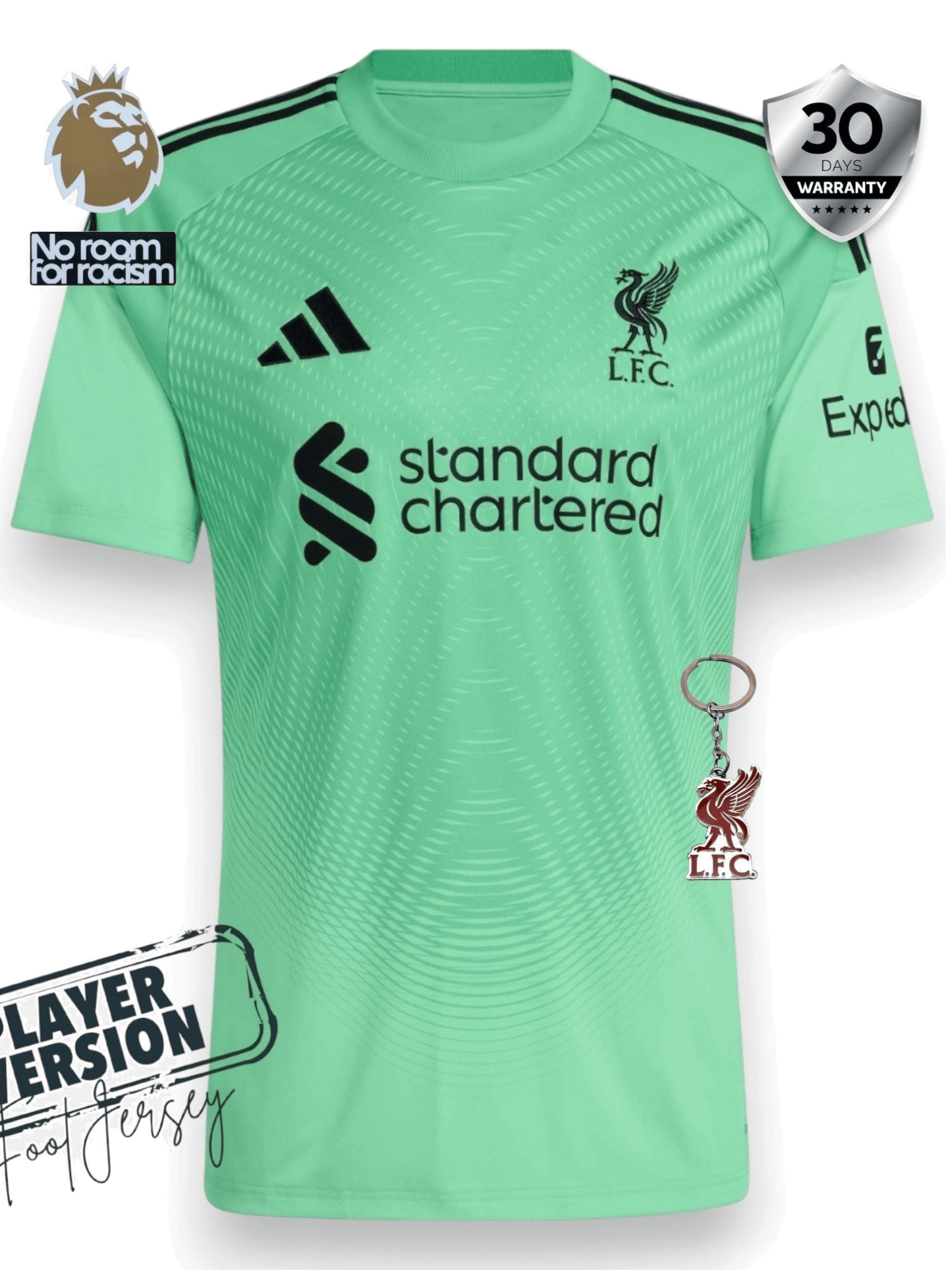 Liverpool Goalkeeper 25/26 Men's Player Jersey