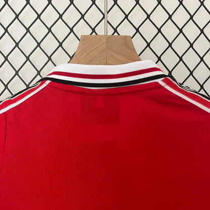 Kids Manchester United Home Kit 1999/2000 - Retrﾃｴ