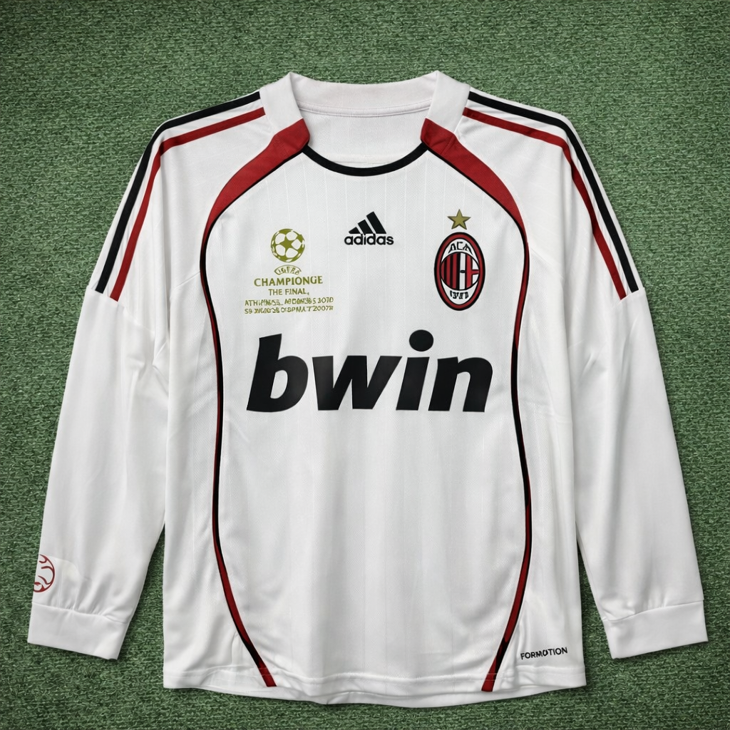 AC Milan 06/07 II Away Jersey - Long Sleeve Retro Version