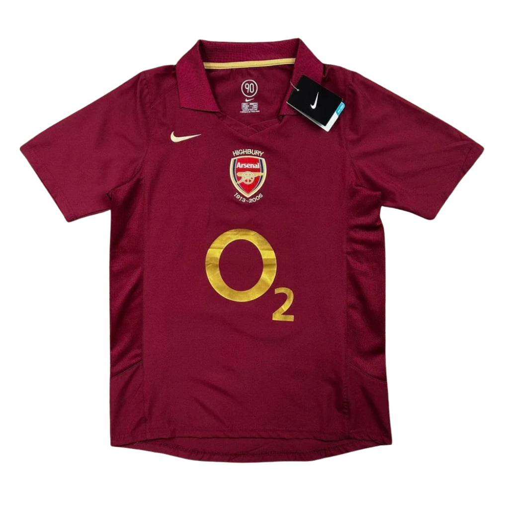 HENRY #14 Arsenal Retro Jersey home 2005/2006