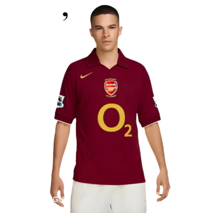 HENRY #14 Arsenal Retro Jersey home 2005/2006