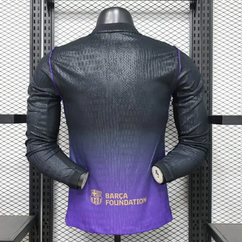 Barcelona 2026/27 Away Player Jersey - Long Sleeve