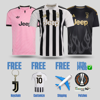 Combo Juventus 26/27 Home, Away and Third Jerseys