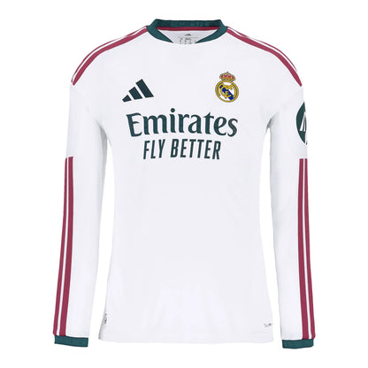 Real Madrid Home 26/27 Men's Long Sleeve Player Jersey