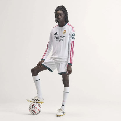 Real Madrid Home 26/27 Men's Long Sleeve Player Jersey