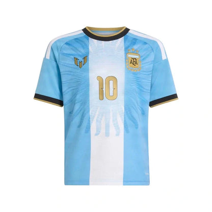 Kids Kit Argentina Messi 10 Fan Jersey Shirt 2026