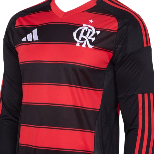 Flamengo Home Jersey 25/26 Long Sleeve - Fan Version
