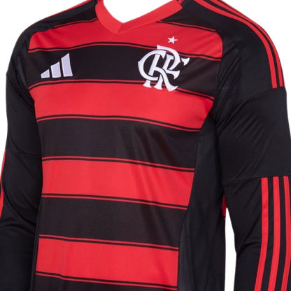 Flamengo Home Jersey 25/26 Long Sleeve - Fan Version