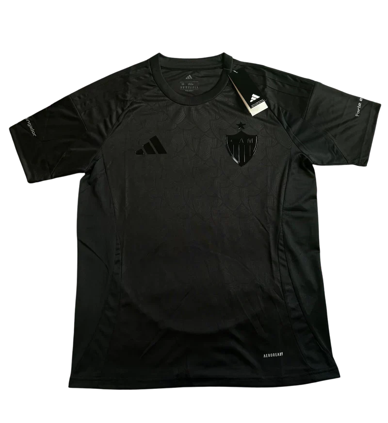 Atlético Mineiro All Black Jersey 25/26 - Fan Version